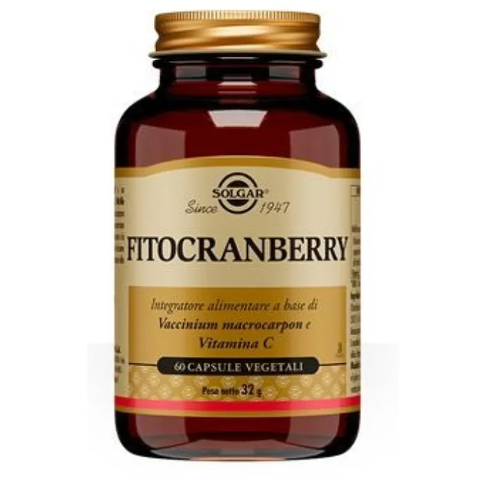 Solgar Fitocranberry 60 Capsule - Integratore Alimentare