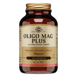 Solgar Oligo Mag Plus 100 Tavolette - Integratore Magnesio