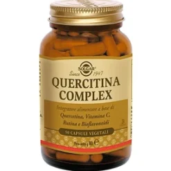 Solgar Quercitina Complex 50 Capsule - Integratore Difese Immunitarie