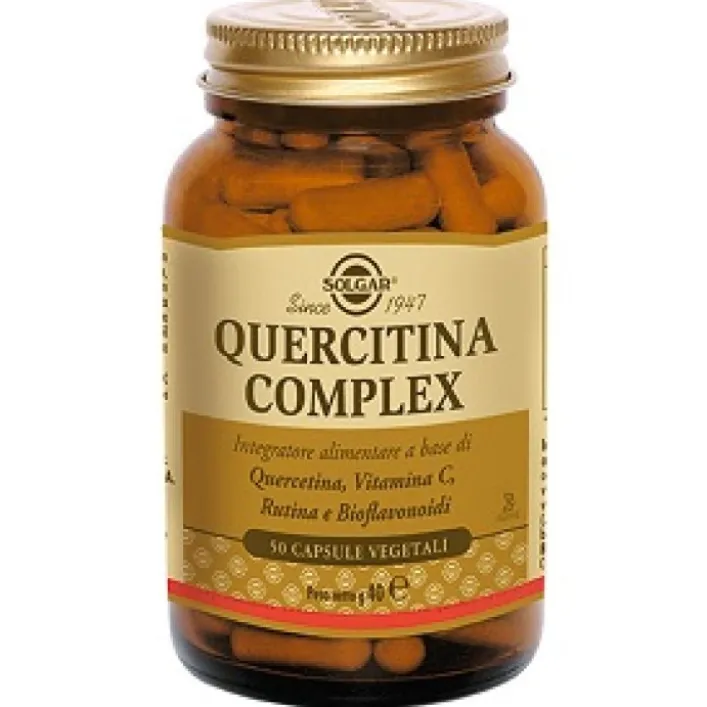 Solgar Quercitina Complex 50 Capsule - Integratore Difese Immunitarie