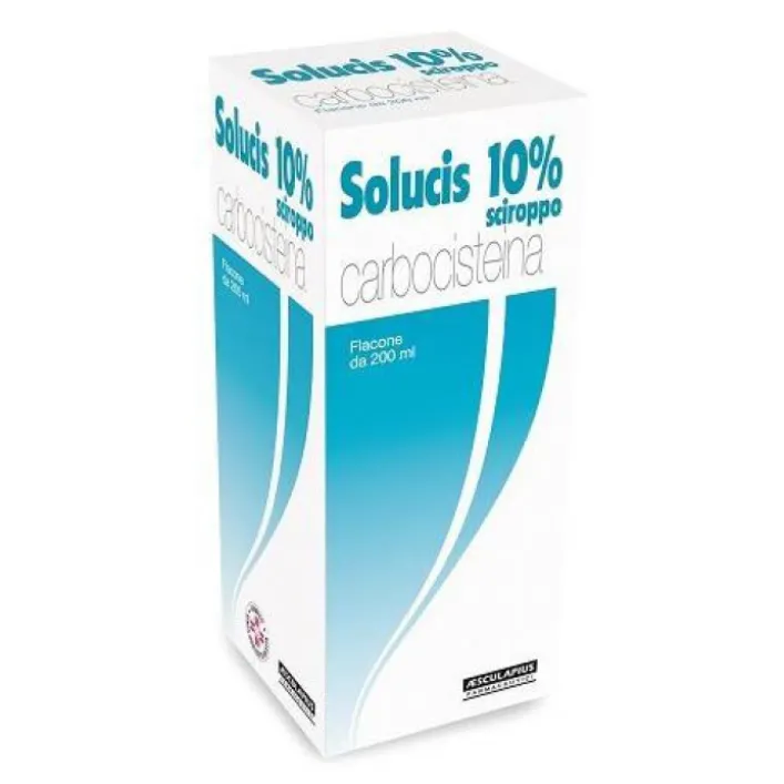 Solucis Sciroppo 10% Carbocisteina 200 ml