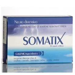 Somatix 30 Capsule - Integratore contro lo Stress e Tensione Nervosa