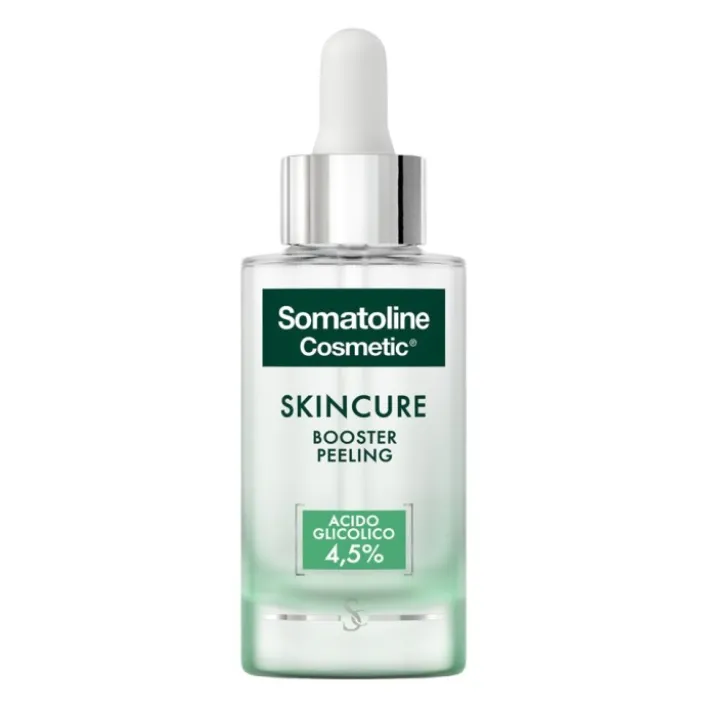 Somatoline Cosmetics Skin Cure Booster Peeling Viso con Acido Glicolico 4,5% 30 ml