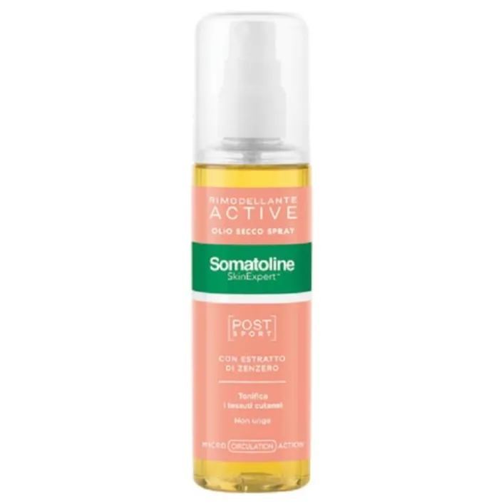 Somatoline Skin Expert Olio Secco Post Sport Tonificante e Rimodellante 125 ml