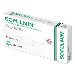 Sopulmin Nebulizzatore 40 mg Sobrerolo 10 Fiale 3 ml
