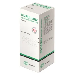 Sopulmin Sciroppo 40 mg/ 5 ml Sobrerolo Mucolitico 200 ml