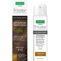 Specchiasol Tricolor Spray Rapido Ritocco Castano Chiaro 75 ml