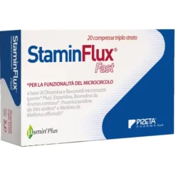 Staminflux Fast 20 compresse - Integratore per il Microcircolo