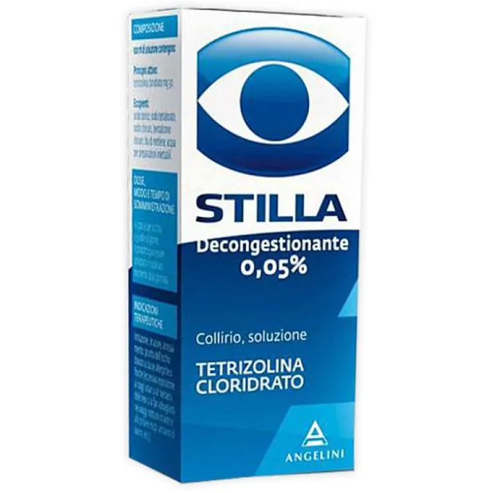Stilla Decongestionante 0,05 % Tetrizolina Cloridrato Collirio 8 ml