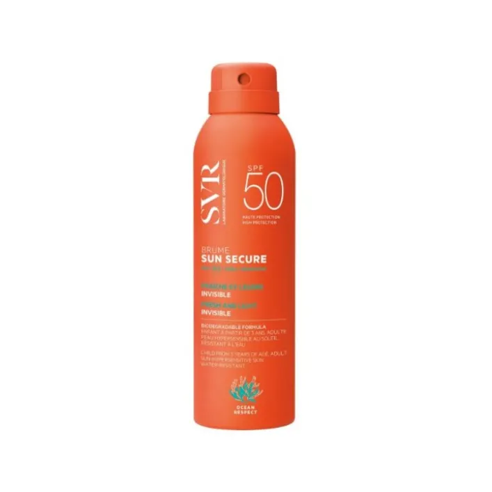 SVR Sun Secure Brume SPF 50+ Spray Solare Viso e Corpo 200 ml