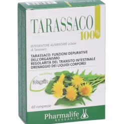 Tarassaco 100% 60 Compresse - Integratore Depurativo e Drenante
