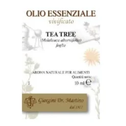 Tea Tree Oil Olio Essenziale 10 ml Dr. Giorgini - Aroma per Alimenti