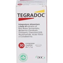 Tegradoc 30 compresse - Integratore Controllo Colesterolo