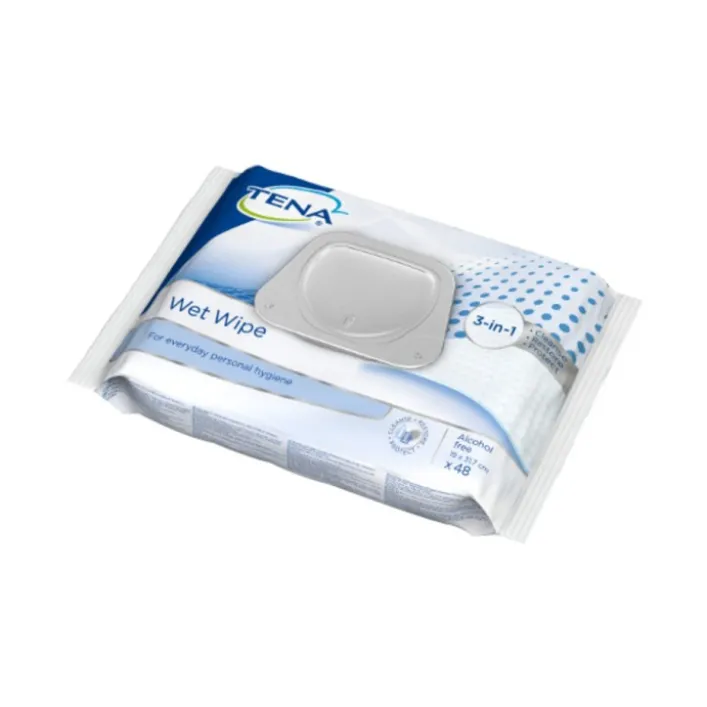 Tena Wet Wipe Salviette Umidificate 48 Pezzi