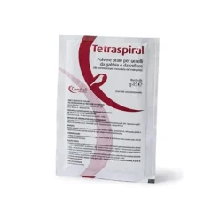 Tetraspiral Bustineina 45 grammi - Premiscela per Alimenti Medicamentosi per Uccelli