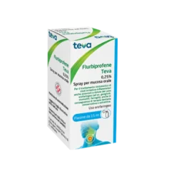 Teva Flurbiprofene 0,25% Spray Mucosa Orale 15 ml