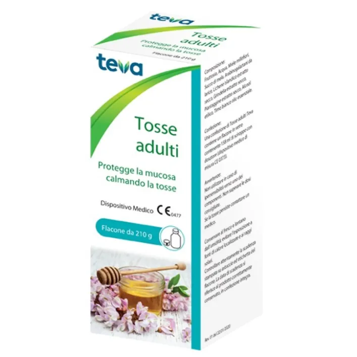Teva Tosse Adulti Sciroppo Calmante Tosse 210 ml