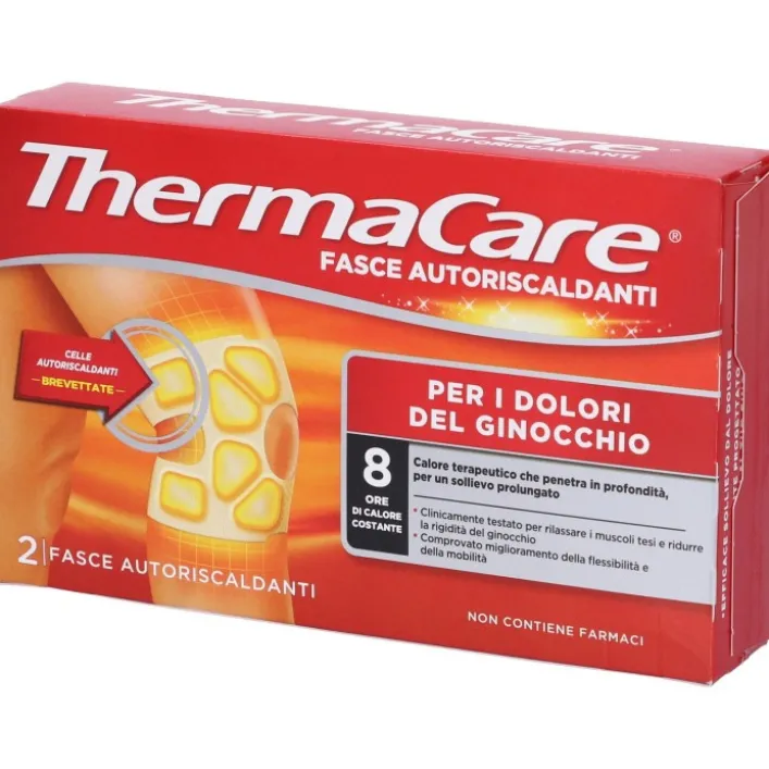 Thermacare Fasce Autoriscaldanti Ginocchio 2 pezzi