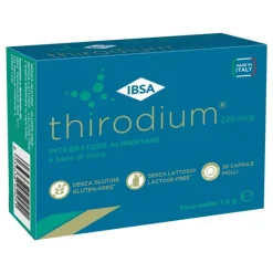 Thirodium 225 mcg 30 capsule - Integratore per la Tiroide