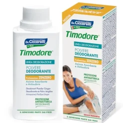 Timodore Polvere Deodorante Piedi allo Zenzero