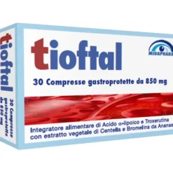 Tioftal 30 Capsule - Integratore Alimentare
