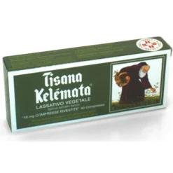 Tisana Kelemata 16 mg Senna Foglie Lassativo Vegetale 40 Compresse Rivestite