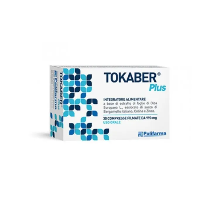 Tokaber Plus 30 Compresse - Integratore per il Colesterolo