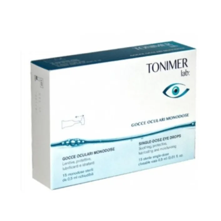 Tonimer Lab Occhi Gocce Oculari Monodose 15 Flaconcini