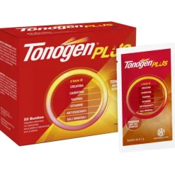 Tonogen Plus 22 Bustine - Integratore Tonico Stanchezza e Affaticamento
