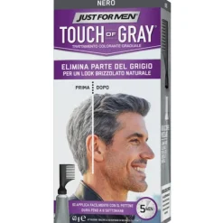 Touch of Gray Trattamento Colorante per Uomo Nero 40 ml