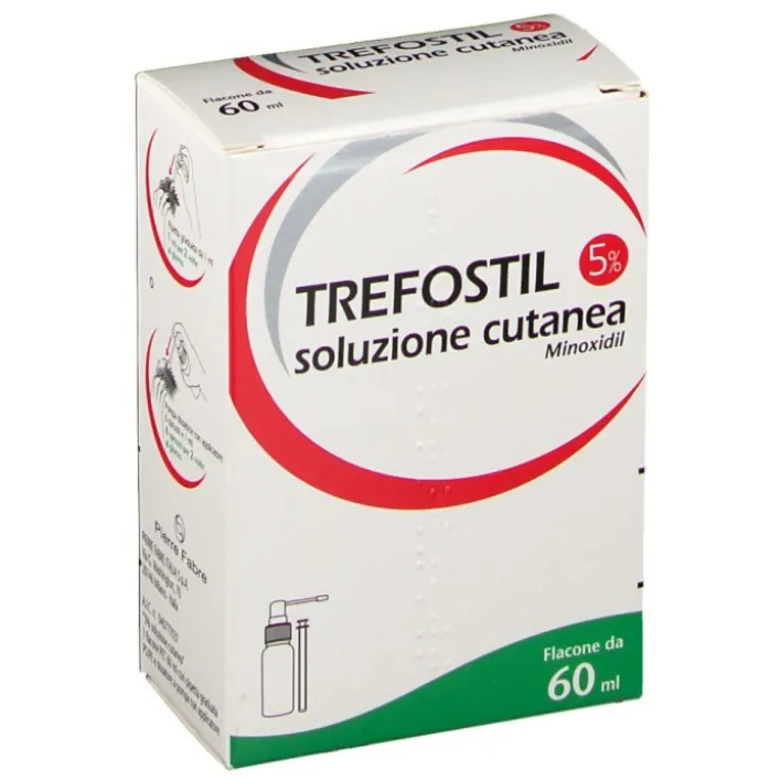 Trefostil 5% Minoxidil Alopecia Soluzione Cutanea 60 ml
