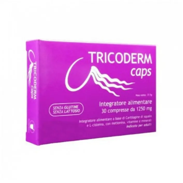Tricoderm 30 Compresse - Integratore Capelli e Unghie