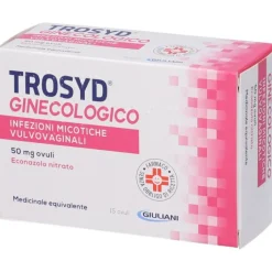Trosyd Ginecologico 50 mg 15 ovuli vaginali