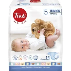 Trudi Baby Care Pannolini 11-25 Kg Junior 16 pezzi