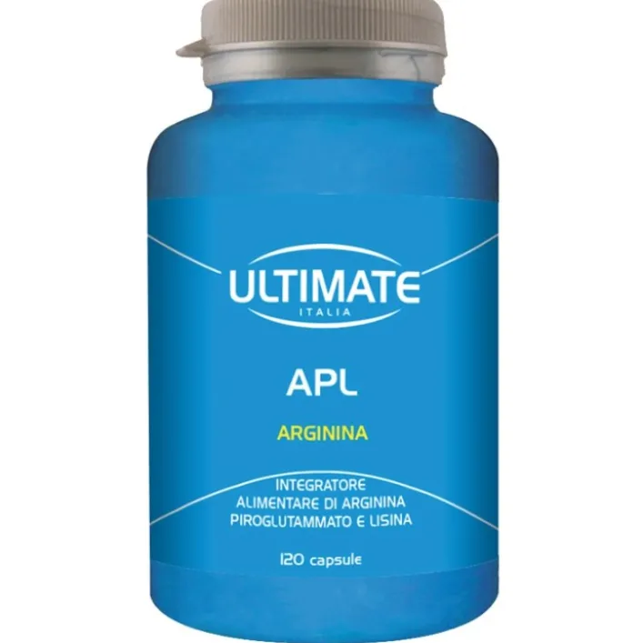 Ultimate Italia APL 120 Capsule - Integratore di Arginina Piroglutammato Lisina