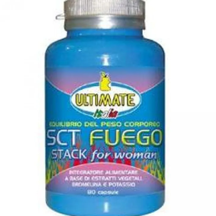 Ultimate SCT Fuego Stack Woman 80 Capsule - Integratore Dimagrante Donna