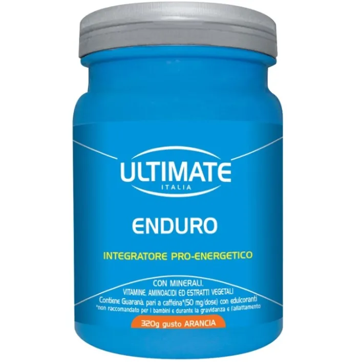Ultimate Sport Enduro Arancia Polvere 320 grammi - Integratore Pro-Energetico