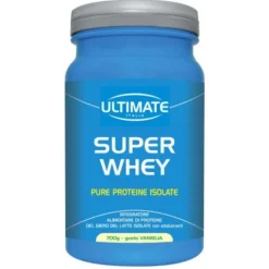 Ultimate Sport Super Whey Vaniglia 700 grammi - Integratore di Proteine Purissime