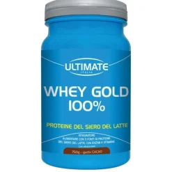 Ultimate Sport Whey Gold 100% Gusto Vaniglia 750 grammi - Integratore Proteico
