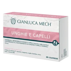 Unghie e Capelli Mech 30 Compresse - Integratore Capelli e Unghie