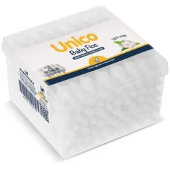 Unico Babyfioc per l'Igiene dell'Orecchio del Bambino 50 Bastoncini