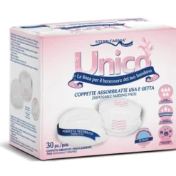 Unico Coppette Assorbilatte Usa e Getta 30 Pezzi
