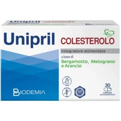 Unipril Colesterolo 30 capsule - Integratore Controllo Colesterolo