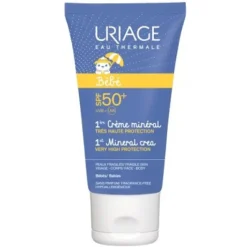 Uriage Bebe' Crema Solare Minerale SPF 50+ Protezione Molto Alta Bambini 50 ml