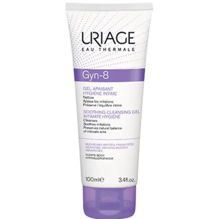Uriage Gyn-8 Gel Detergente Lenitivo Igiene Intima 100 ml