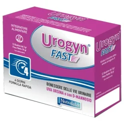 Urogyn Fast 12 Bustine - Integratore Benessere Vie Urinarie