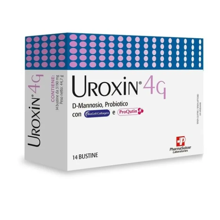 Uroxin 4G 14 bustine - Integratore per le Vie Urinarie