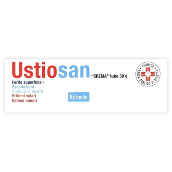 Ustiosan Crema Procaina Cloridato Ustioni Ferite Tubo 30 grammi