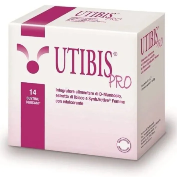 Utibis Pro 14 bustine Duocam - Integratore Benessere Vie Urinarie