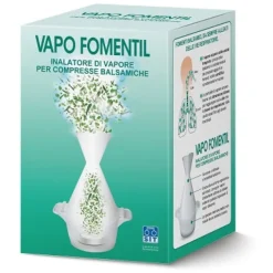 Vapo Fomentil Inalatore di Vapore per Compresse Balsamiche
